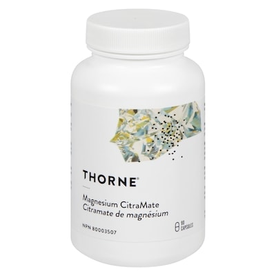 Thorne Magnesium Citramate 90 ea, $0.30/1ea