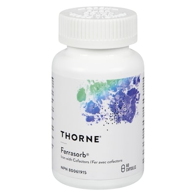 Thorne Blood Builder 60 ea, $0.53/1ea