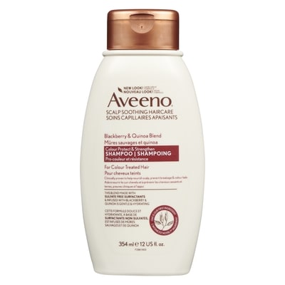 Aveeno Blackberry Quinoa Protein Blend Quinoa Shampoo 354 ml, $2.54/100ml