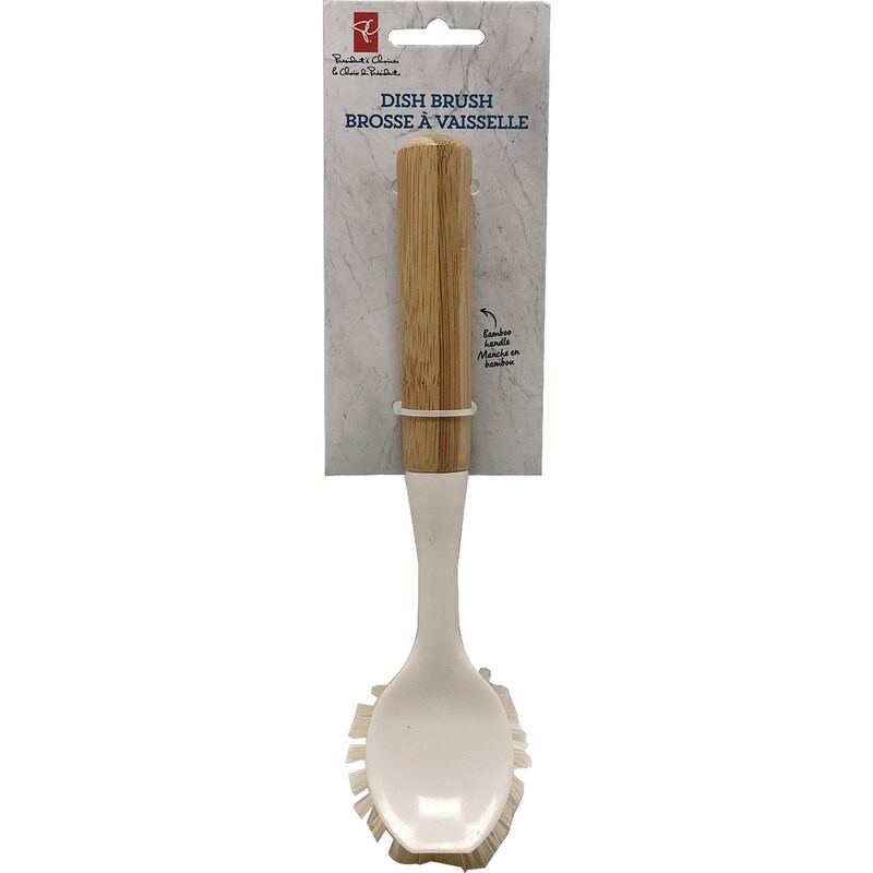 Lot De 3 Brosse à Vaisselle Bambou & Sisal – Brosse Naturelle Ergonomique Pour Cuisine