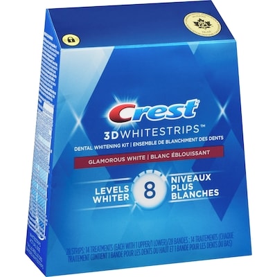 3D White Whitestrips Glamorous White