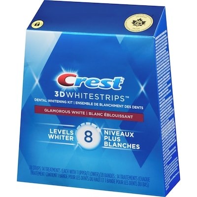 3D White Whitestrips Glamorous White