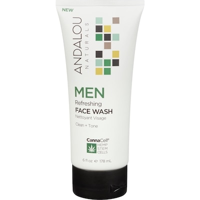 Andalou Naturals Nettoyant rafraîchissant pour visage, hommes 178 ml, 7,86 $/100ml