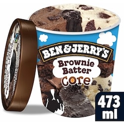Ben & Jerry’s Crème Glacée Pâte à Brownie Centre sans OGM 473 ml, 1,48&nbsp;$/100ml
