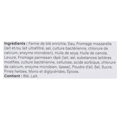 Bâtonnets au fromage et à l’ail
