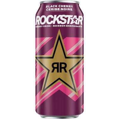 Rockstar Boisson énergisante Révolution Cerise noire 473 ml, 0,84 $/100ml