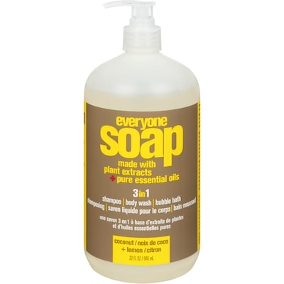 Everyone Gel douche, noix de coco et citron 946 ml, 1,90 $/100ml