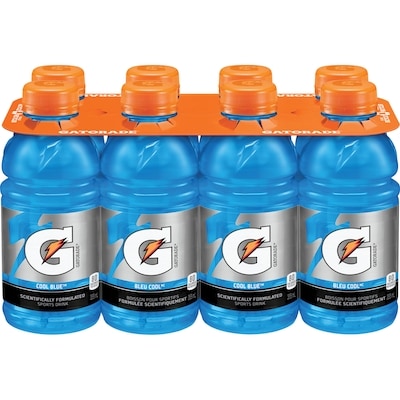 Gatorade Performance, Cool Blue 8x355.0 ml, $0.28/100ml
