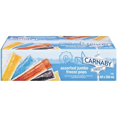 Carnaby Sweet Pops glacés géants assortis 6000 ml, 0,22 $/100ml