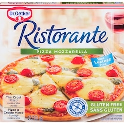 Dr. Oetker Ristorante Pizza mozzarella sans gluten et sans lactose 370 g, 2,43 $/100g