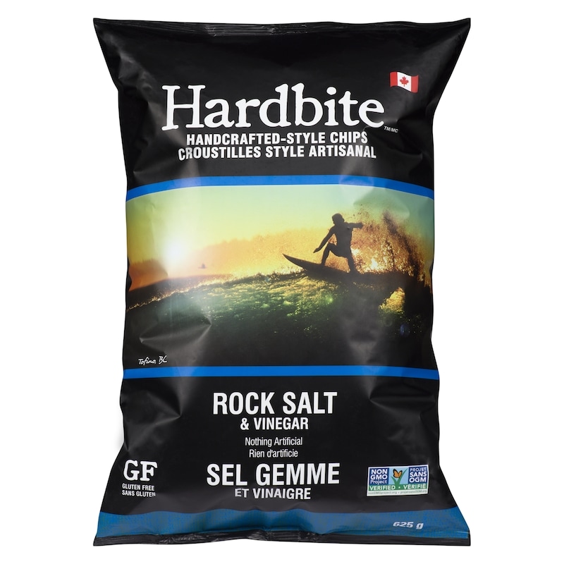 Handcrafted Style Chips, Rock Salt and Vinegar