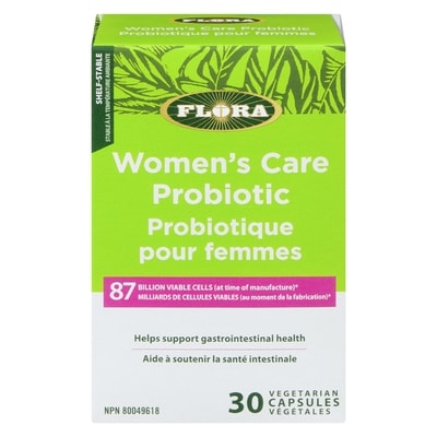 Flora Women's Care Probiotic 30 Vegetarian Capsules 30 ea, $0.83/1ea