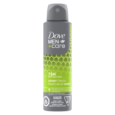 Dove Antiperspirant Deodorant Dry Spray, Sport Fresh 107 g, $9.34/100g