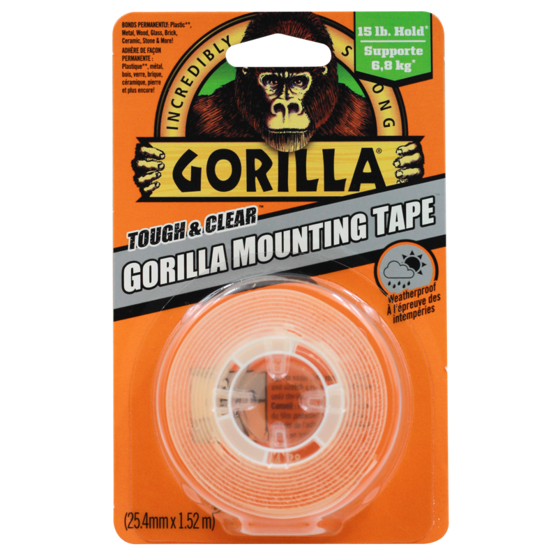 Tough and Clear Mounting Tape