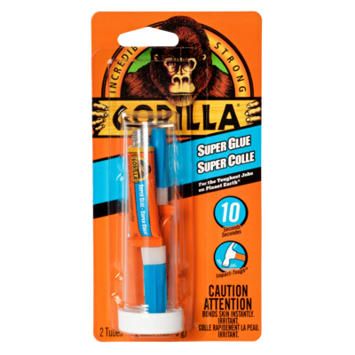 Gorilla Super Glue 2x3g 2x3.0 g, $133.33/100g