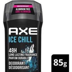 Axe Frisson Glacé Désodorisant en bâton, Menthe Glacée et Citron 85 g, 8,22 $/100g