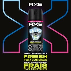 Axe Ice Chill Deodorant Body Spray, Iced Mint Lemon 113 g