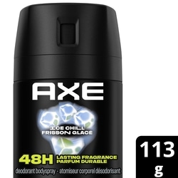 Axe Atomiseur Corporel Désodorisant Ice Chill Iced Mint & Lemon 113 g, 3,54 $/100g