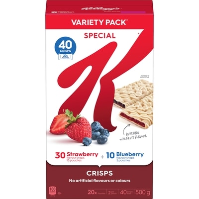 Kelloggs Special K Cereal Bars 2 Flavours 500 g, $2.00/100g