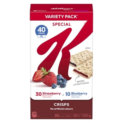 Kelloggs Special K Cereal Bars 2 Flavours 500 g, $2.20/100g