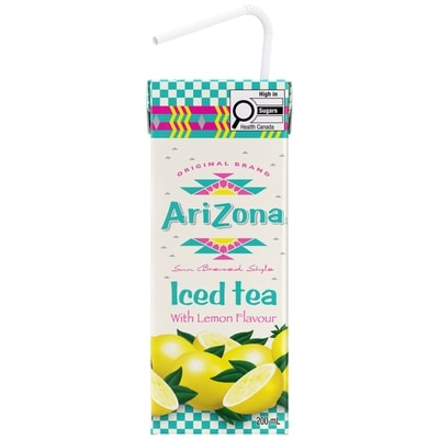 100% Natural Iced Tea with Lemon
