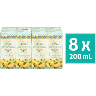 Arizona Thé glacé au citron 100 % naturel 8x200.0 ml, 0,22 $/100ml