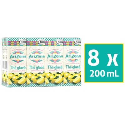 Arizona Thé glacé á Saveur de Citron 8x200.0 ml, 0,28 $/100ml