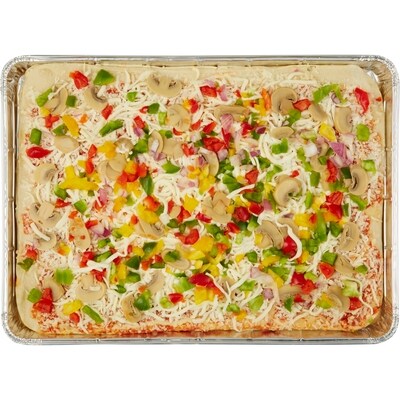 From Our Chefs Veggie Pizza 1.28 kg, $0.78/100g