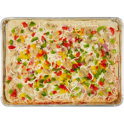 Concocté par nos chefs Conc Pizza Aux Legumes Frd 1.28 kg, 0,78 $/100g