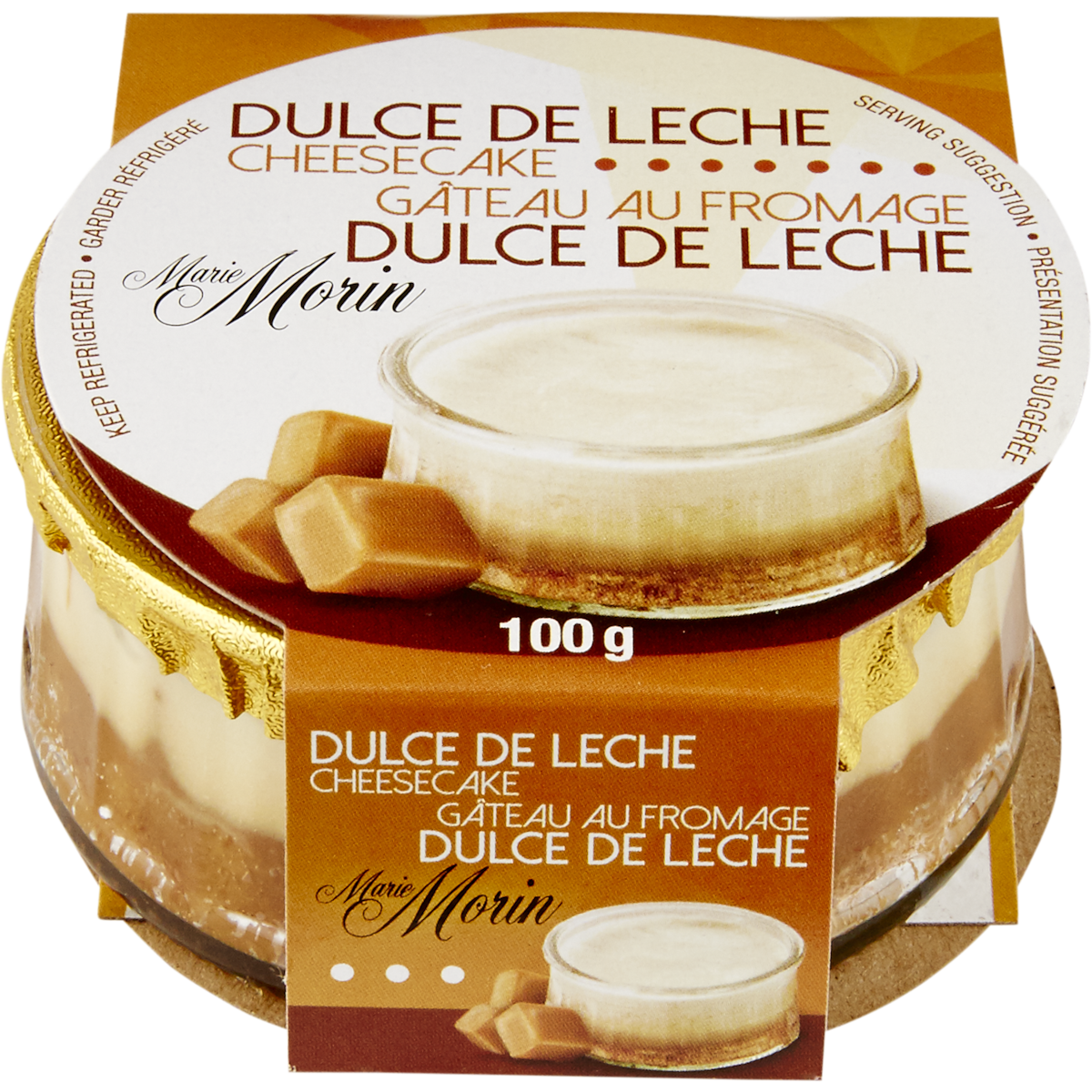 Marie Morin Gâteau au fromage caramel salé 100 g, 4,00 $/100g