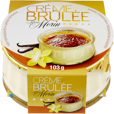 Marie Morin Crème brûlée (surgelée) 103 g, 3,88 $/100g