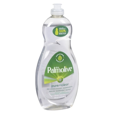 Ultra Dishwashing Liquid Dish Soap, Pure + Clear Spring Fresh
