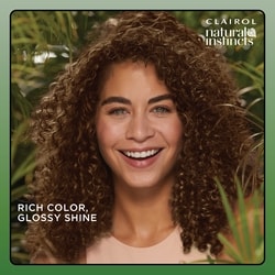 Clairol Natural Instincts 4 Dark Brown, Ammonia Free Demi