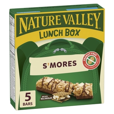 Nature Valley Lunchbox Granola Bars, S'mores, Kids Snacks, 5 ct 130 g, $2.92/100g