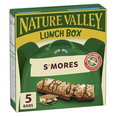 Nature Valley Lunchbox Granola Bars, S'mores, Kids Snacks, 5 ct 130 g, $3.45/100g