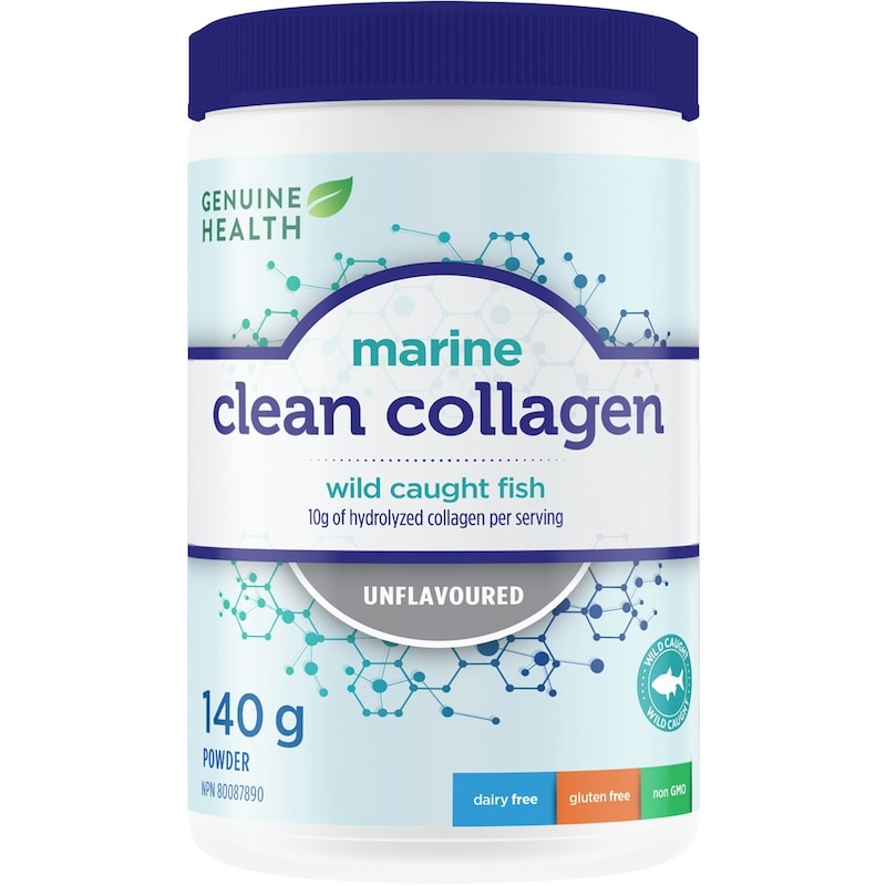 Marine Clean Collagen, Unflavored Hydrolyzed Collagen Powder, Wild Caught Fish