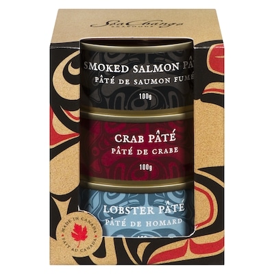 SeaChange Seafoods 3 Pack Variety Seafood Pate 300 g, $6.33/100g