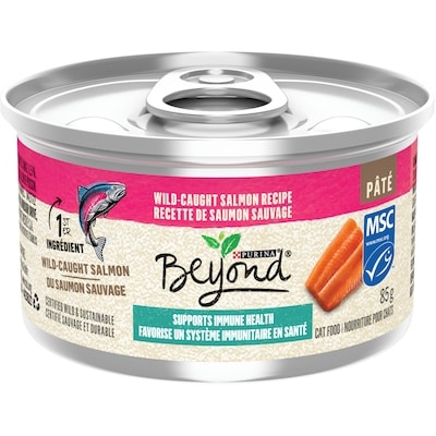 Purina Beyond Pâté Wet Cat Food Wild-Caught Salmon Recipe 85 g, $2.11/100g