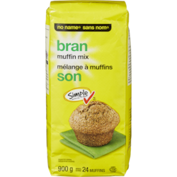 Sans Nom Mélange à muffins, son 900 g, 0,56 $/100g