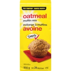 Sans Nom Mélange à muffins, avoine 900 g, 0,56 $/100g