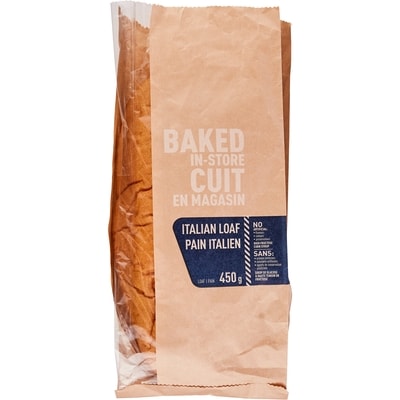 null Miche italienne 450 g, 0,66 $/100g