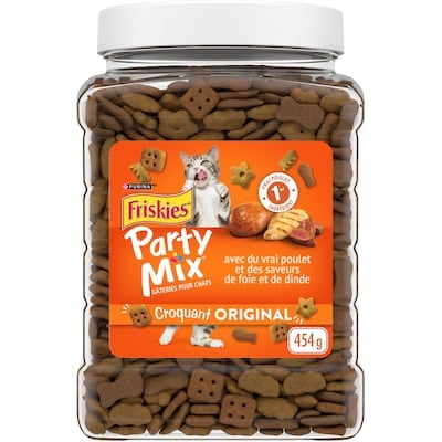 Purina Friskies(MD) Party Mix(MD) Croquant Original Gâteries pour Chats 454 g 454 g, 1,65 $/100g