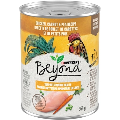 Purina Beyond Ground Entrée Wet Dog Food Chicken, Carrot & Pea Recipe 368 g, $0.89/100g