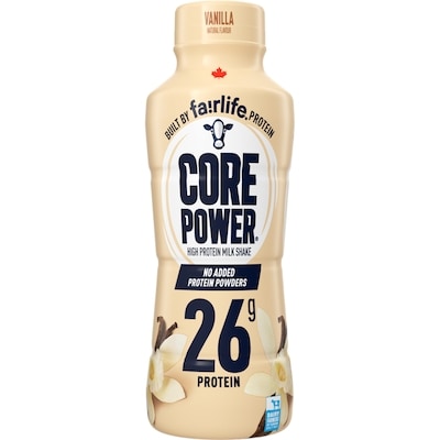 Core Power Protein Shake Vanilla Bottles 414 ml, $1.33/100ml