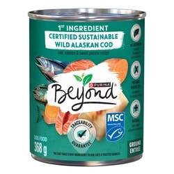 Purina Beyond Wet Dog Food Alaskan Cod, Salmon & Sweet Potato Recipe 368 g, $0.95/100g