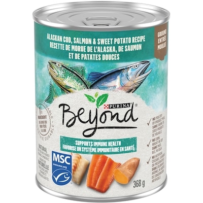 Purina Beyond Wet Dog Food Alaskan Cod, Salmon & Sweet Potato Recipe 368 g, $0.81/100g