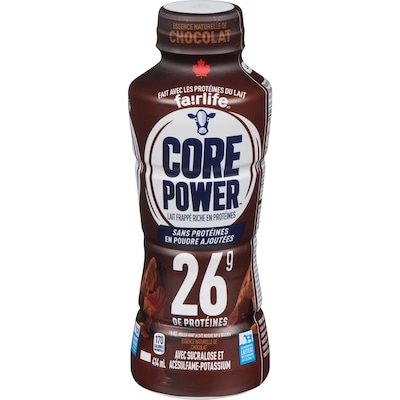 Core Power Shake Protéiné Chocolat Bouteille 414 ml, 1,33 $/100ml