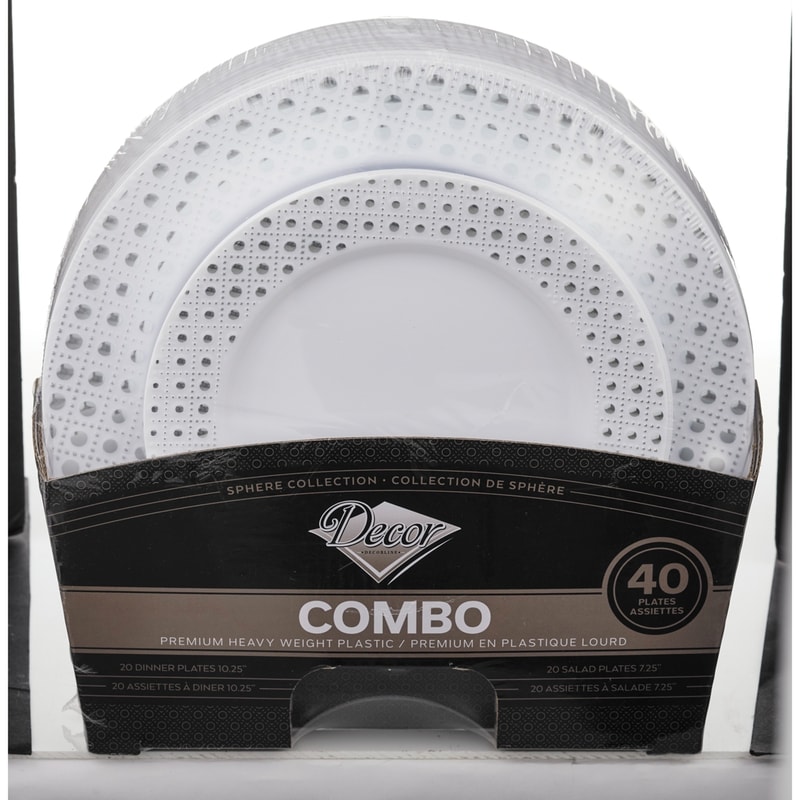 Kosher Plates Sphere Coll W & S