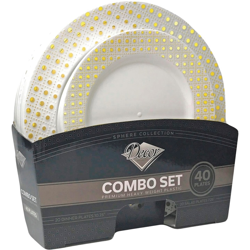 Kosher Plates Sphere Coll W & G