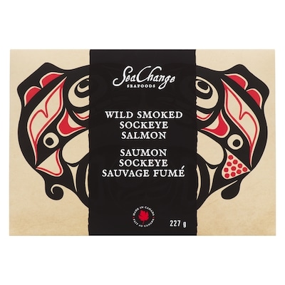 SeaChange Seafoods Wild Smoked Sockeye Salmon  227 g, $7.48/100g